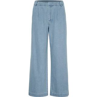 Saint Tropez Jaclynsz Pants Bukser 30513877 Smoke Blue (SMALL)