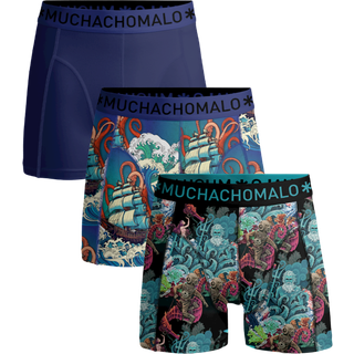 Heren 3-pack Boxershorts Water Elements