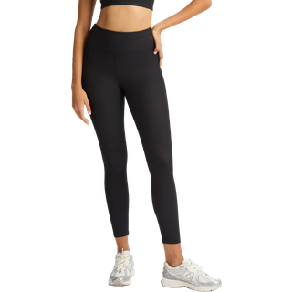 Ribstrikkede Tights Sort