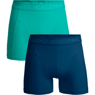 Heren 2-pack Boxershorts Effen