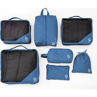 Packing Cubes, Packhilfe Set 7-teilig, Travel Organizer, Koffer Organizer, Darkblue - Dunkelblau