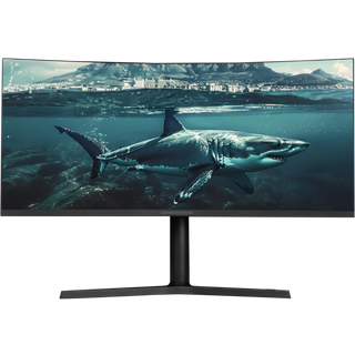 SharkGaming 34" UWQHD 180Hz Curved Skærm