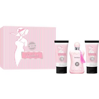 Hybrid & Company Women Delilah 3 PCS Gavesæt indeholder 100 ml parfume 90 ml kropslotion 90 ml brusegel