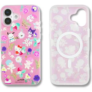 Sonix X Sanrio -sag til iPhone 16 Plus | Kompatibel med MagSafe | 10ft drop testet | Hello Kitty og venner blomster