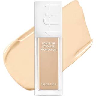 Signatur Fit Cover Foundation - Blemish Cover Fuld d?kning Matte & Poreless Finish Langvarig & letv?gt Koreansk Makeup 1.02 FL OZ (C01 Porcelain
