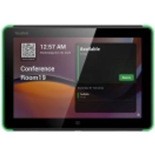 RoomPanel E2, Black 8"" room scheduling panel for Teams, Zoom and others