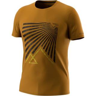 Dynafit Transalper Graphic S/S Tee Funktionsshirt Herrer størrelse XL farve brun