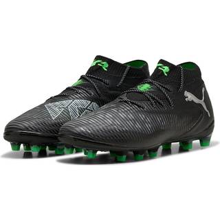 PUMA FUTURE 8 ULTIMATE AG Football Boots Unisex, Shoes, Black/Cool Light Gray/Green, 39