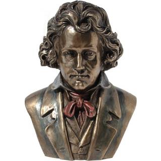 Veronese Design 6 1/2 tommer Ludwig Van Beethoven Buste Koldst?bt Resin Bronze Finish Statue Realistisk Figur