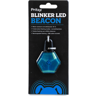 Fyrtårn Med Blinkende LED Blå