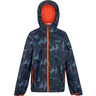 Regatta Regatta Blue Kids Lever II Waterproof Packaway Jacket