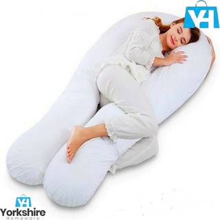 Yorkshire Homeware Ltd 12-fod U-formet mikrofiberpude Total kropskomfort Ideel til graviditet og barsel 2021