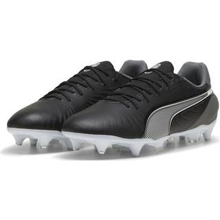 PUMA KING MATCH MxSG Football Boots Unisex, Shoes, Black/White/Cool Dark Gray, 40.5