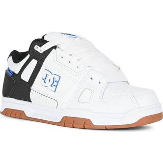 DC Stag Skatesko - 9.5 - white/black/blue