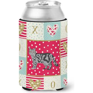 """" Caroline's Treasures CK5699CC Scottish Straight Cat Love Can eller Bottle Hugger Cold-Beverage-Koozies Multicolor """"