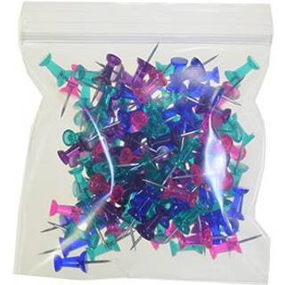 uGems 4"""" x 4"""" 6-mil 100 Heavy Duty punkteringsbestandige genlukkelige plastposer Holdbar opbevaring til h?ndv?rk V?rkt?j Kontorartikler Sm? del