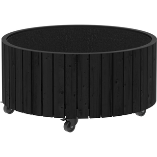 Plus Circle Plantekasse Ø70/35 cm i sort RAL 9005