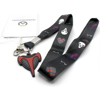 Surrealistisk underholdning Officiel Overwatch Designer Lanyard | Feat Talon Charm Reaper Widowmaker og mere | Inkluderer Pass Badge ID Holder og