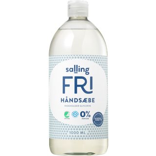 Parfumefri Håndsæbe Refill, 1000 ml