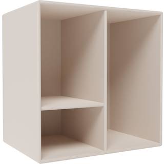 Montana - Montana Mini 1002 Module With Shelves - Clay - Reolsystem - Peter J. Lassen - Grå - MDF
