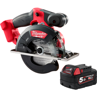 Milwaukee Metalrundsav M18 FMCS-0 m/ 1 stk. Batteri 18V/5,0Ah