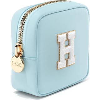 Embla preppy makeup taske rejser kosmetisk pose sød make -up sag med personaliserede indledende piger lynlås posepung kosmetik arrangør totote va