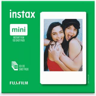 Fujifilm Instax Mini Farvefilm 10x 10 Pak 100 Billeder