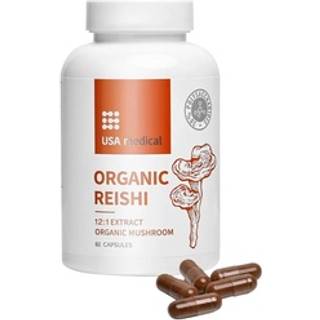USA Medical - Økologisk Reishi 60 Kapsler