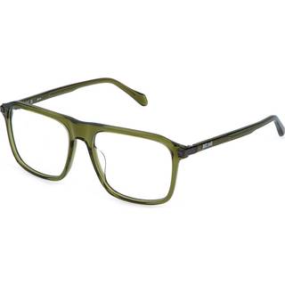 Just Cavalli VJC137 02GN 56 Briller Mænd Grøn - Shiny Transparent Green - 56mm