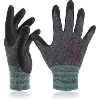 Dex fit nitrile arbejdshandsker fn330 1 par 3d-komfort stretchy pasform fast greb tyndt letv?gts ber?ringssk?rm kompatibel holdbar ?ndbar cool ma