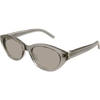 Saint Laurent SL M148/F Asian Fit 004 54 Solbriller Kvinder Brun - Transparent Brown - 54mm