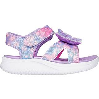 Skechers Sandal Lilla Med Sommerfugl, Glimmer Og Blinklys - Str. 30