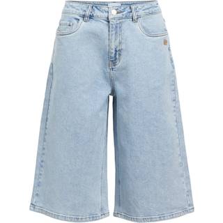 Isra Bermuda Shorts - Medium Blue Denim - M - Object