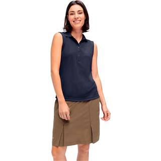 Maier Sports Women's Ulrike Sleeveless Polo-shirt Damer størrelse 34 farve blå