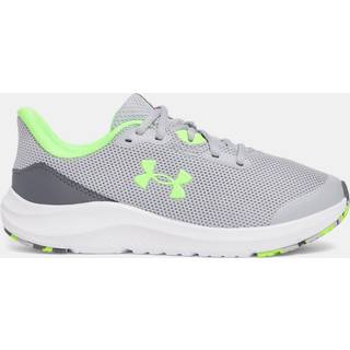 Under Armour Pursuit 4 Boys' Running Shoes Mod Gray / Castlerock / Hyper Green 38.5