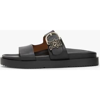 Leather TH Monogram Cleat Sandals
