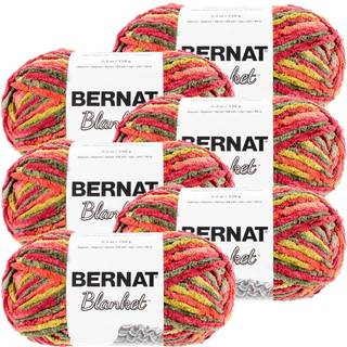 Bernat Blanket Yarn-6/Pk-Harvest 6/Pk Harvest 6 Pack