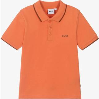 BOSS BOSS Orange Logo Short Sleeve Pique 100% Cotton Polo Shirt