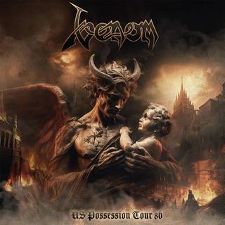 Venom - Us Possession Tour 86 (Red W/ Black Splatter Vinyl)