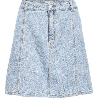 Denim Mininederdel