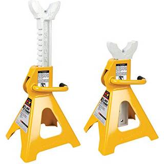 Performance Tool W41022 Ratchet Style Jack Stand s?t til l?ftek?ret?jer under vedligeholdelse Gul 3-ton