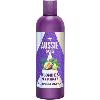 Aussie SOS Blonde & Hydrate Lilla toningshampoo til lyst hår 300 ml - 300 ml