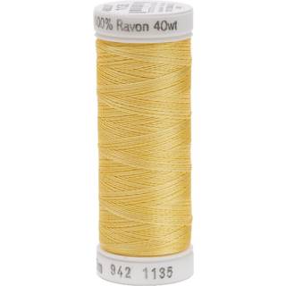 Sulky 942-1135 Rayon-tråd til syning af 250 yard pastelgul