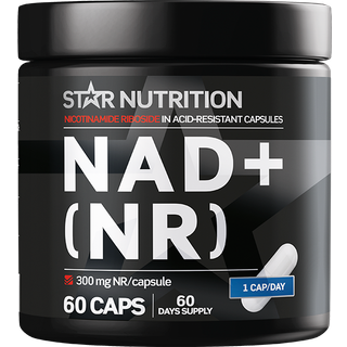 NAD+ (NR) 300 mg 60 kapslar