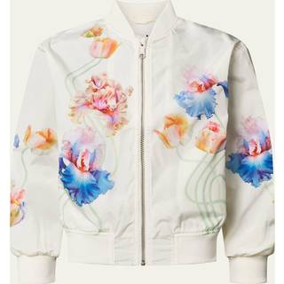 Molo Haliva Jacket Tullips White 122 cm  Hvid  122 cm  Unisex