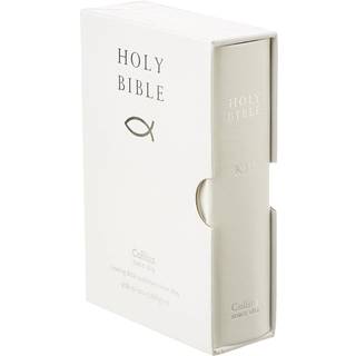 HOLY BIBLE: King James Version (KJV) White Pocket Gift Edition