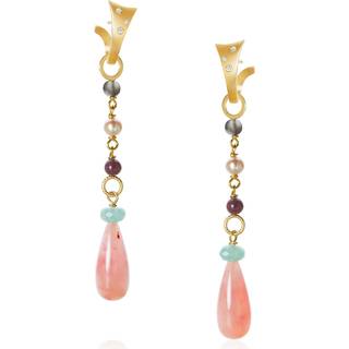 Dulong Piccolo Daybreak Ruby Drop Pair Vedhæng 18 kt. Guld PIC2-A1140 - Dame - Gold