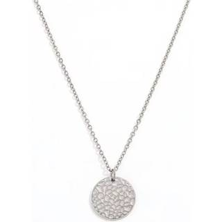 Muun Studios Hamret muun Halskæde H129 - Sølv - Onesize