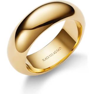 Maria Black Maria Black | Omotesando Chunky Ring Gold | Jewelry Gold - Størrelse: 56 - Goldplated Silver - Gold - 56