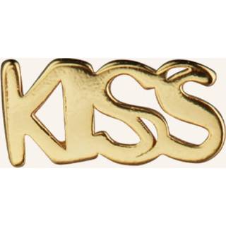 Word Kiss Ørering, Gold Plated